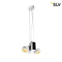 SLV Sospensione a soffitto TEC KALU 2 elemento, con rosetta, Bianco