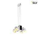 SLV Sospensione a soffitto TEC KALU 2 elemento, con rosetta, Bianco