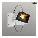 Lampada da parete MERADO FLOOD WL girevole, ruotabile IP 20, Bianco dimmerabile