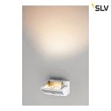 Lampada da parete MERADO FLOOD WL girevole, ruotabile IP 20, Bianco dimmerabile
