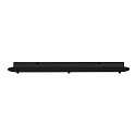 Rosone a soffitto FITU PD 3 elemento, lang Nero