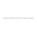 SLV FITU Canopy for FITU PD Pendant luminaires, FNFFACH, LANG, max. 16A, white