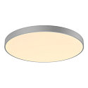 LED Decken-/Pendelleuchte MEDO 90 CL AMBIENT, 78W 3000/4000K 10100/125lm 105�, TRIAC dimmbar, silbergrau