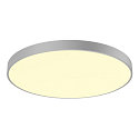SLV LED Wall-/Ceiling luminaire MEDO 90 CL CORONA, 78W, 105, 3000/4000K, 10100/125lm, TRIAC, gray