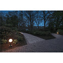 SLV Outdoor Floorlamp GLOO PURE 44 Pole, E27, IP44 IK04, shade  20cm, height 44cm, anthracite