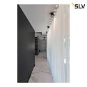 SLV Deckenleuchte TRILEDO SINGLE, IP20, GU10 QPAR51 max. 10W, dreh- und schwenkbar, Quader, Schwarz
