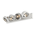SLV Lampada da parete e soffitto KALU CW QUAD piazza GU10 IP20, Bianco dimmerabile