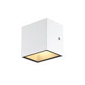 SLV Luminaire mural dextrieur SITRA S WL UP/DOWN CCT Switch, commutable IP65, blanche 