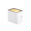SLV Luminaire mural dextrieur SITRA S WL UP/DOWN CCT Switch, commutable IP65, blanche 