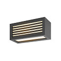 Luminaire mural dextrieur BOX-L IP 44, anthrazit