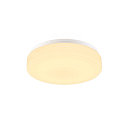 LED Outdoor Wall and Ceiling luminaire LIPSY 30 Drum, IP44, 3000/4000K,  30cm, 15W, white