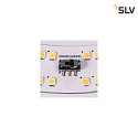 SLV Luminaire mural dextérieur LIPSY® 40 DRUM cylindrique, CCT Switch IP44, blanche 
