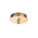 Ceiling canopy FITU 1, round, incl. strain relief, soft gold