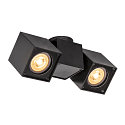 Luminaire de plafond ALTRA DICE II  2 flammes, rotatif GU10 IP20, noir  gradable
