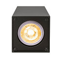 SLV Luminaire de plafond ALTRA DICE CL single GU10, noir 