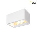 SLV Luminaire mural PLASTRA QT-DE12 WL R7s 118mm, blanche