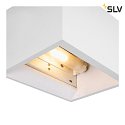 SLV Luminaire mural PLASTRA QT-DE12 WL R7s 118mm, blanche
