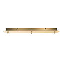 SLV FITU Canopy for FITU PD Pendant luminaires, TRIPPLE, LANG, max. 16A, soft gold