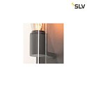 Luminaire mural dextérieur QUADRULO WL angulaire, sans capteur E27 IP44, anthrazit gradable