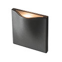 LED Outdoor Wandleuchte VILUA I WL, IP54, 16W 3000K 405lm 100�, Anthrazit