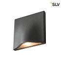 SLV Luminaire mural dextérieur VILUA I WL IP54, anthrazit