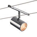 LED Seilleuchte NOBLO SPOT fr Niedervolt-Seilsystem TENSEO, IP20, 8.5W 2700K 36, kardanisch (90 / 340), chrom