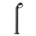SLV Outdoor LED Stehleuchte ESKINA 80 POLE CCT, IP65 IK02, 14.5W 3000/4000K 95°, drehbar + neigbar, dimmbar, anthrazit SLV Outdoor LED Stehleuchte ESKINA 80 POLE CCT, IP65 IK02, 14.5W 3000/4000K 95°, drehbar + neigbar, dimmbar, anthrazit