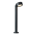 SLV Outdoor LED Stehleuchte ESKINA 80 POLE CCT, IP65 IK02, 14.5W 3000/4000K 95°, drehbar + neigbar, dimmbar, anthrazit SLV Outdoor LED Stehleuchte ESKINA 80 POLE CCT, IP65 IK02, 14.5W 3000/4000K 95°, drehbar + neigbar, dimmbar, anthrazit