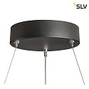 SLV Luminaire à suspension ONE 60 DALI IP20, noir  gradable