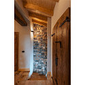 Luminaire mural LOGS IN L DTW haut bas, Dim-To-Warm, indirect IP20