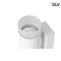 SLV Luminaire mural ASTINA haut bas, cylindrique, avec diffuseur GU10 IP20, blanche gradable