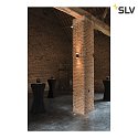 SLV Wandleuchte ASTINA UP/DOWN, Zylindrisch, 2x GU10 QPAR51, schwarz