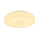 LED Wall-/Ceiling luminaire LIPSY 50 DRUM DALI CW LED, 21W, 120, 3000/4000K, 2400lm, IP44, white