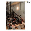 SLV Outdoor LED Wand- und Deckenleuchte LIPSY® 50 DRUM DALI, IP44 IK02, zylindrisch, Ø 40cm, 21W 3000/4000K 2600lm, DALI dimmbar
