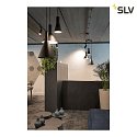 SLV Pendelleuchte PHELIA 275, E27, schwarz/gold