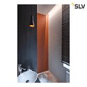 SLV Luminaire à suspension PHELIA 130 PD petit E27 IP20, or, noir  gradable