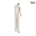 SLV LED Wandeinbauleuchte NOTAPO, 3000K, 6lm, weiß, 18cm