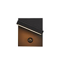 SLV Applique da esterno ABRIDOR SENSOR LED girevole, con sensore, CCT Switch, commutabile IP54, antracite 