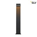 SLV Lampada da cortile ABRIDOR POLE 100 girevole, CCT Switch, commutabile IP55, antracite 