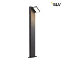 SLV Lampada da cortile ABRIDOR POLE 100 girevole, CCT Switch, commutabile IP55, antracite 