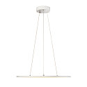 SLV LED Pendelleuchte PANEL 60 DALI, rund, 42W, 110, 3000K, 3150lm, wei