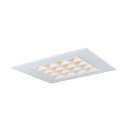 SLV LED Ceiling recessed luminaire LED PAVONO 620x620, 100, UGR 16, white, 3000K, 3200lm