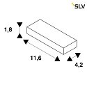 SLV DALI PUSH-DIM control 24V, white/blue