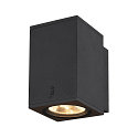 SLV Premium-LED Outdoor Wandleuchte ENOLA SQUARE SINGLE CCT, IP65 IK02, Gre M, 10W 3000/4000K 720/820lm 38, CRi>90, Anthrazit