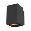 SLV Premium-LED Outdoor Wandleuchte ENOLA SQUARE SINGLE CCT, IP65 IK02, Gre M, 10W 3000/4000K 720/820lm 38, CRi>90, Anthrazit