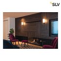 SLV Wall luminaire QUADRASS Indoor, E27, black