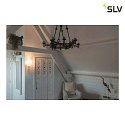 SLV Wall luminaire QUADRASS Indoor, E27, white