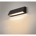 LED Wandleuchte PEMA Outdoor,16W, 1260/1400lm, CCT switch 3000/4000K, schwarz