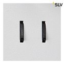 SLV LED Wall luminaire SOMNILA FLEX Indoor, E27, mit LED Spot 65lm, 3000K, white, incl. USB port, Spot right