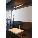 SLV LED Mirror luminaire GLENOS LED Bathroom luminaire, 120, silver, 12,6W, 3000K